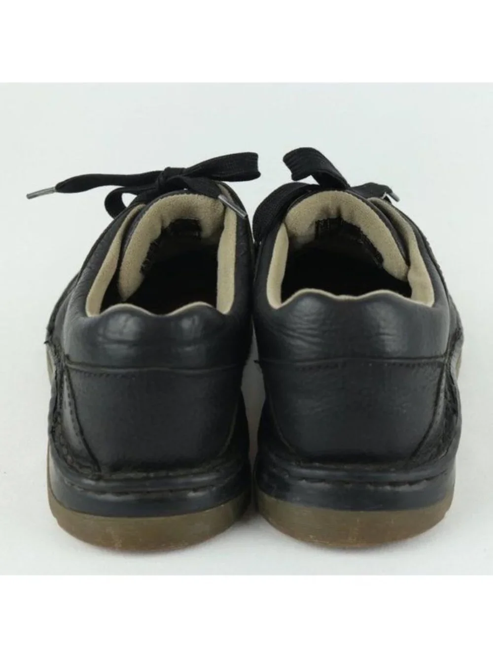 Dr. Martens Men's Size 9 Black Leather 8B75 Lace Up Casual Oxfords